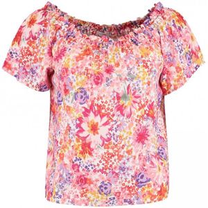 Hailys Dames Blouse | Bloemen | Viscose | Maat S