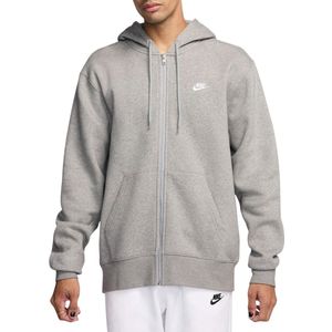 Nike - Sportswear Club Fleece - Vest - Grijs - Wit