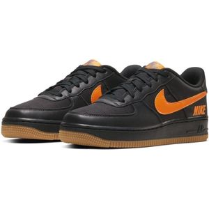 Nike Sneakers - Maat 36.5 - Unisex - zwart/oranje