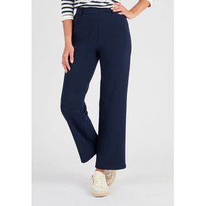 Damart - 7/8e broek van crêpetricot - Dames - Blauw - 36