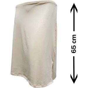 J&C - Onderrok - Huid - 65 cm