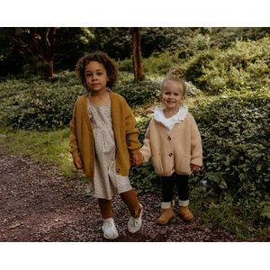 La Olivia Kids - Liv Cardigan - Yellow Mustard - 4Y