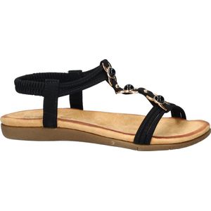 Dolcis dames sandaal - Zwart - Maat 39