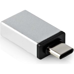 USB C naar USB A adapter - 3.2 Gen 1 - 5 Gb/s - Zilver - Allteq