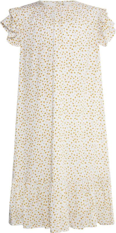 DreiMaster - Jurk - Meisjes - Bloemenprint - Korte Mouwen - Kidscollectie