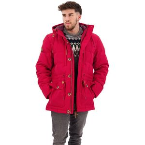 Superdry - Mountain Expedition - Jas - Rood - 80/20 Donsvulling