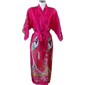 TA-HWA -Chinese Kimono - Geisha - Fuchsia