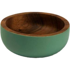 Set van 3 Ronde Schaaltjes 10x4cm Zeegroen - Fair Trade gemaakt door Kinta van Hout