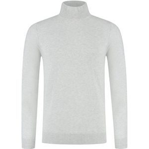 GENTS - Turtle neck - Viscose Nylon - Zilverwit - Maat M/M