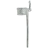 Hanger - Korfbalpaal - Zilver - Wit - 1003968