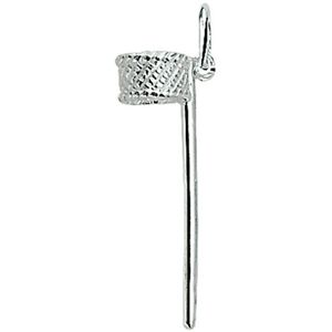 Robimex Collection Hanger Korfbalpaal Zilver