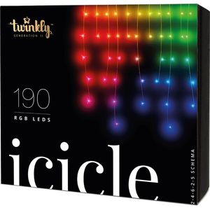 Twinkly Strings - Kerstboomverlichting -  190 LED RGB 5x0,7m