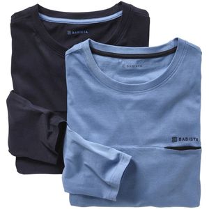 Babista - Varmar - Overhemd - Blauw - Lange Mouwen