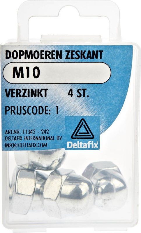 Deltafix - Dopmoer - M10 - 4 Stuks