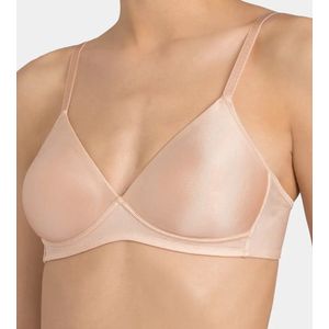 Triumph BH zonder beugel Soft Sensation- Beige/huidskleur BH - T-shirt BH - Licht voorgevormde beha - 90A.