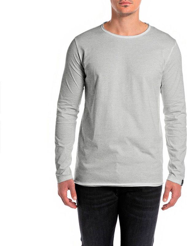 Replay - M3592A.000.2660 - T-shirt - Grijs - Lange Mouwen