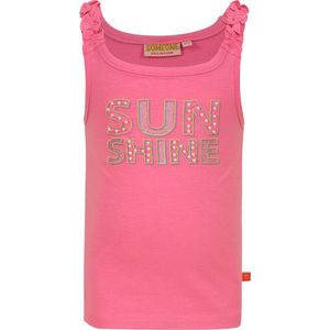 SOMEONE IMANI-SG-01-E Meisjes Top - FLUO PINK - Maat 104