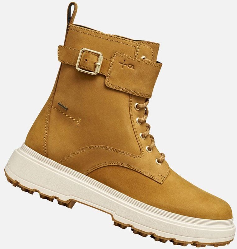 Geox - Lamidie+Grip ABX - Veterlaarzen - Donkerbeige - Waterdicht