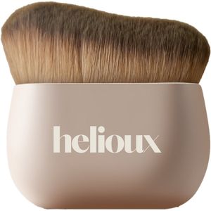 Helioux® Self Tan Blending Brush - For Face & Body - Zelfbruiner Applicator voor Mousse, Creme & Tan Water - Vegan