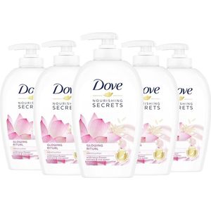 Dove Handzeep Pomp - Glowing Ritual - 5 x 250 ml Voordeelverpakking