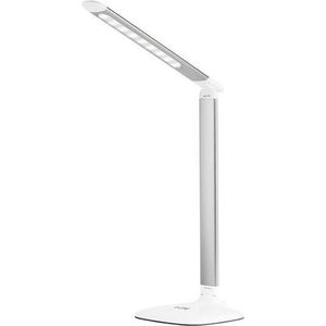 Groenovatie LED Bureaulamp - 5W - 43x15 cm - Dimbaar - Zilver / Wit