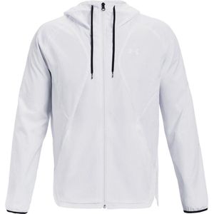 Under Armour Woven Windbreaker Jacket WHT - Maat XL