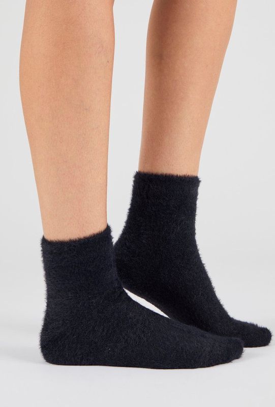 Damart - THERMOLACTYL - Huissokken - Zwart - Set van 2