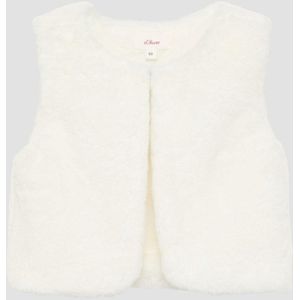 s.Oliver - Indoor-Weste - Mouwloos - Imitatiebont
