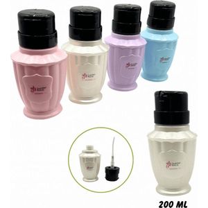 Guardian Beauty Vloeistof Pompje - Dispenserfles - Lege Pomp - Refillable - 200ml - Wit