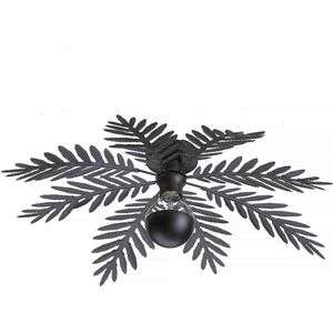 Ylumen - Plafondlamp Palm 8 bladen Ø 65 cm zwart