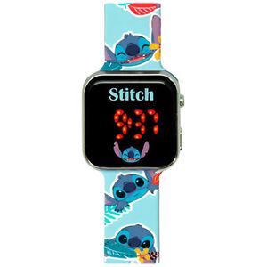 Disney Stitch Led Pols Horloge - Uurwerk voor Meisjes en Jongens Blauw