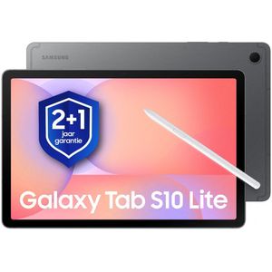 Samsung Galaxy Tab S10 Lite - 5G - 256GB - Gray + 1 jaar extra garantie