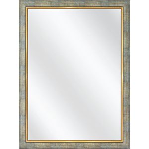 Spiegel met Lijst - Zilver Goud - 40 x 60 cm - Buitenmaat: 49 x 69 cm