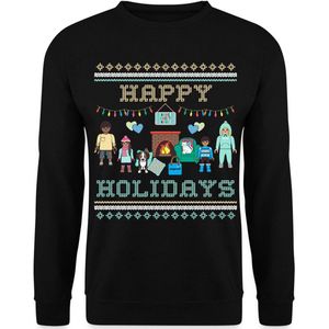 Playmobil Familie Happy Holidays Ugly Christmas Sweater Heren