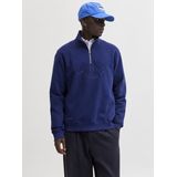 Jack & Jones Jorbleecker branding sweat high neck bf kobalt