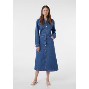 comma - Midi-jurk - Denim
