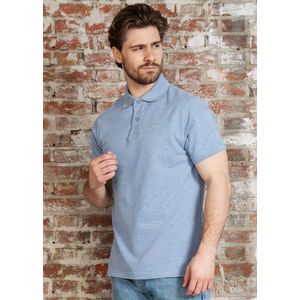 Barbour - Tartan Piqué Polo - Sky Marl - Poloshirt