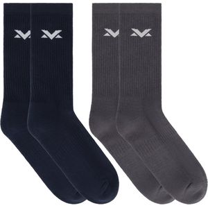 MV Sokken 2-pack - Navy/Grijs 34-38 - Max Verstappen