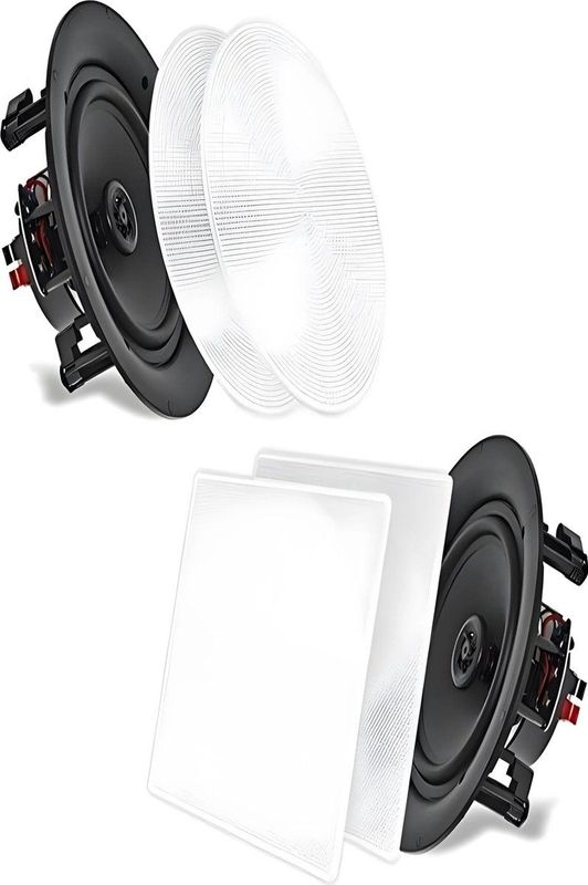 Pyle - Midbass 2-weg Luidsprekers - Inbouwluidspreker voor Plafond - 16,5 cm - 200 Watt