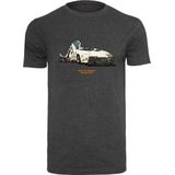 Mister Tee - Weekend Wolf Heren Tshirt - M - Grijs