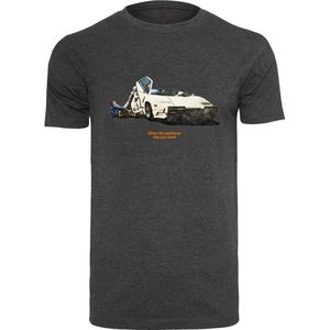 Mister Tee - Weekend Wolf Heren Tshirt - M - Grijs