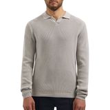 Dstrezzed Kostas Knitted Longsleeve Polo Heren - Maat L