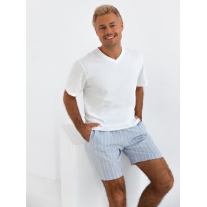 Sensis Pyjama Heren Volwassenen | Korte Mouw Korte Broek | Katoen Viscose | Shortama | Edwin L