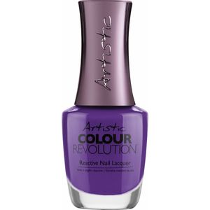 Artistic Nail Design Colour Revolution ' Pin-Up Purple ' ( Paars-Blauw Parelmoer )