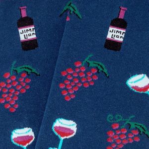 Jimmy Lion - Huissokken - Blauw - Slijtvast Katoen