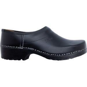 Skolys W-630.00 klompen - heren - dames - clogs - tuinklompen - werkklompen - verpleegkundige - ziekenhuis - instap - zwart - pu zool - maat 46