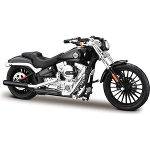 Harley Davidson Motorcycles 2016 Breakout (Grijs) 1/18 Maisto - Modelmotor - Schaal model - Model motor - harley davidson schaalmodel