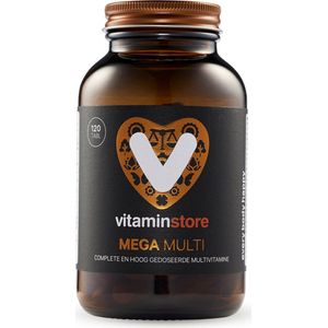 Vitaminstore - Mega Multi (multivitamine) - 120 tabletten