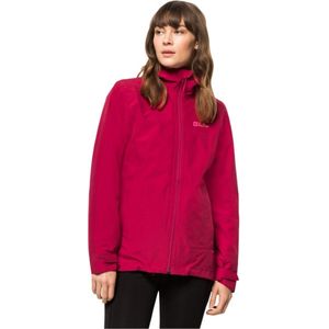 Jack Wolfskin - Moonrise 3in1 Jacket - Outdoorjas - Cranberry