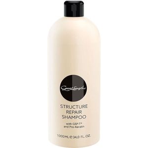 Great Lengths Shampoo Structure Repair-1000 ml - Normale shampoo vrouwen - Voor Alle haartypes